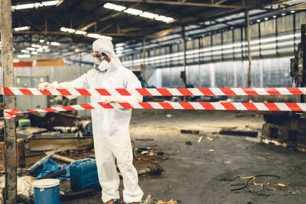 Professional Unattended Death Cleanup technician working in Richwood, NJ